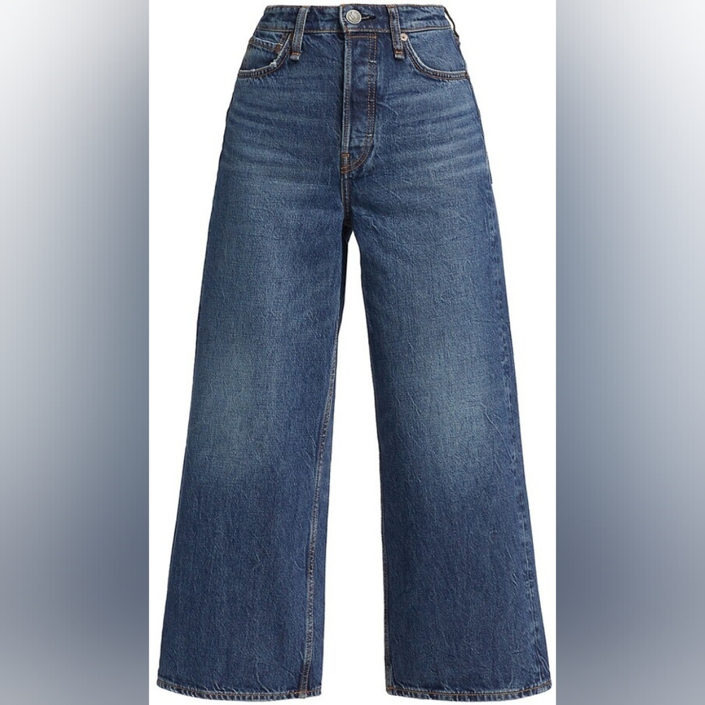 Rag & Bone Maya High Rise Ankle Wide Leg Size 27 LIKE NEW